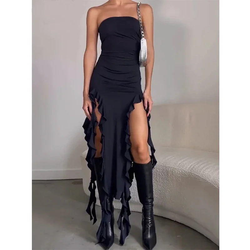 Robe Y2K Asymétrique Une Épaule – Style Sexy & Tendance Été