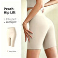 Short Yoga Taille Haute Femme – Gainant, Respirant & Push-Up